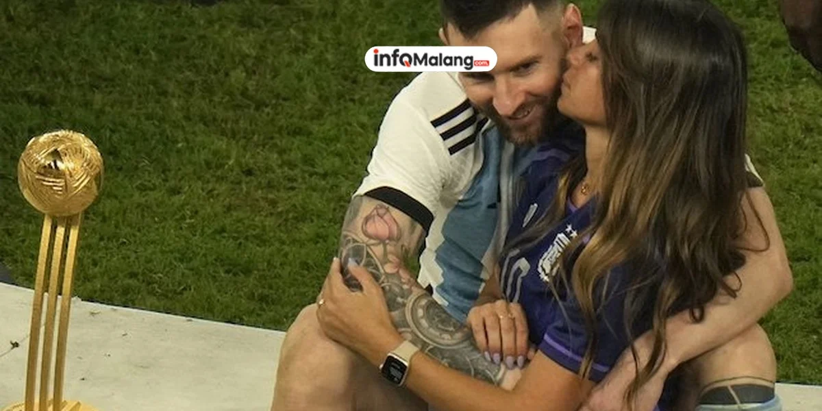 Messi dan Istri Sahnya Disorot Layar Kiss Cam Konser Coldplay di Miami