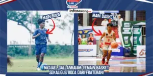 Michael Gallanrahim, dari Lapangan Hijau Arema ke DBL Malang