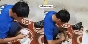 Momen Ayah Beri Kado Ulang Tahun Sebungkus Nasi Padang ke Anak Laki-Lakinya