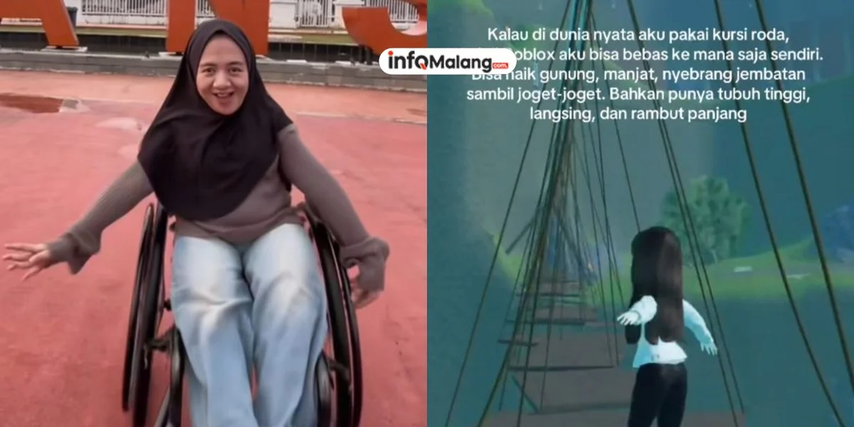 Momen Haru Gadis Disabilitas Temukan Kebebasan Lewat Game Roblox