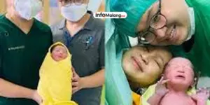 Momen Haru Pasangan Suami Istri Dikaruniai Anak Setelah Menunggu 11 Tahun