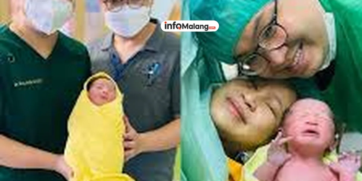 Momen Haru Pasangan Suami Istri Dikaruniai Anak Setelah Menunggu 11 Tahun