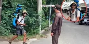 Momen Ketika Netizen Bertemu Petugas Google Maps Jalan Kaki Keliling Indonesia