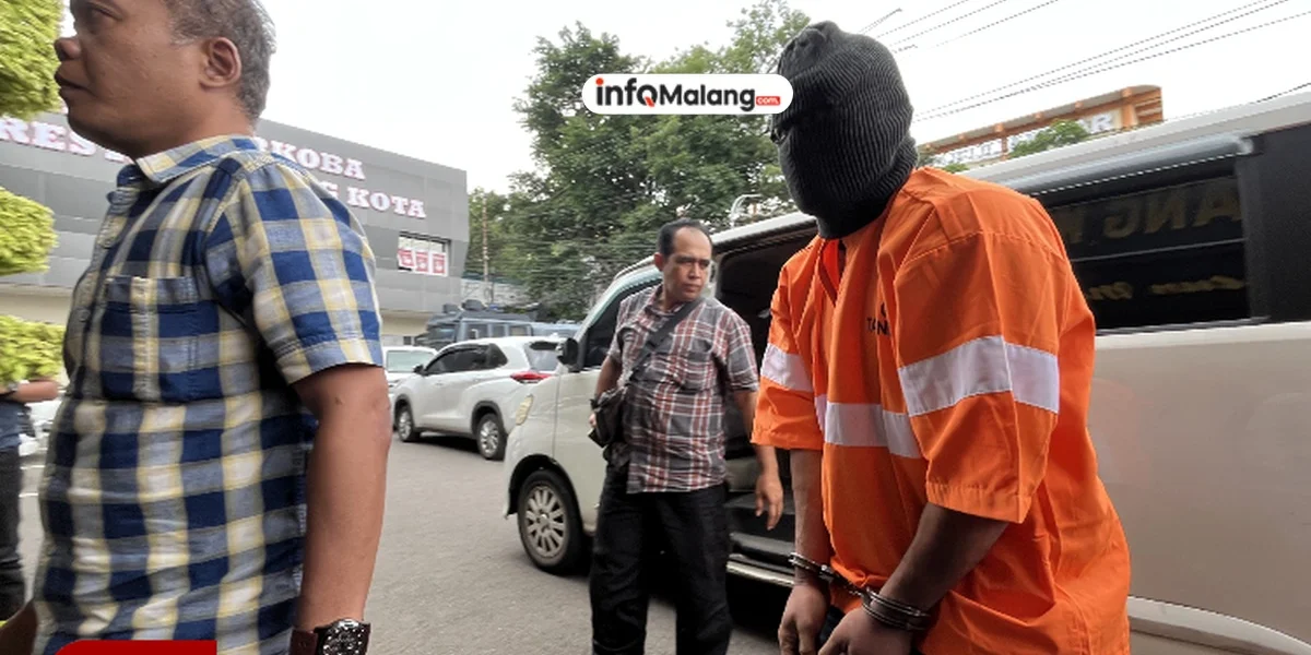 Motor Mogok, Maling Vespa di Malang Tertangkap