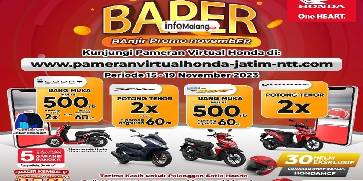 NOVEMBER BANJIR PROMO TANPA DIUNDI