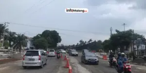 Nataru di Kota Malang, Volume Kendaraan Capai 84 Ribu per Hari