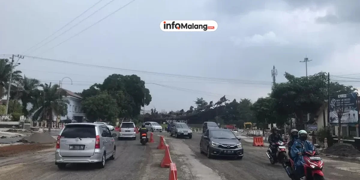 Nataru di Kota Malang, Volume Kendaraan Capai 84 Ribu per Hari