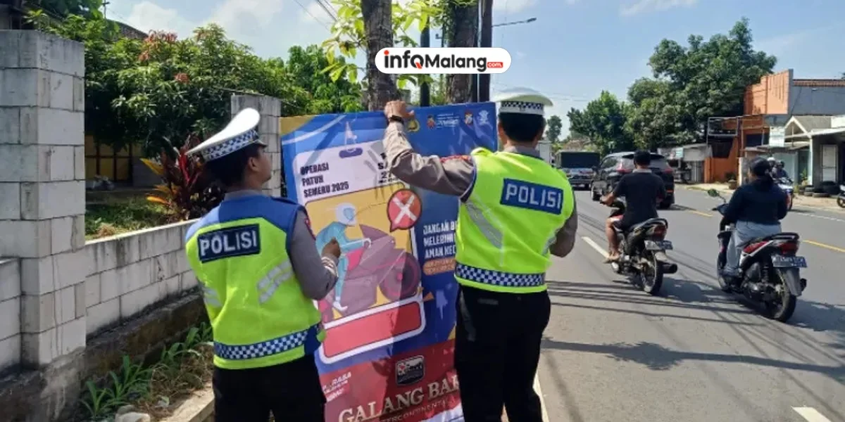 Operasi Tertib Lalu Lintas, Wali Kota Malang Ajak Masyarakat Taat Aturan