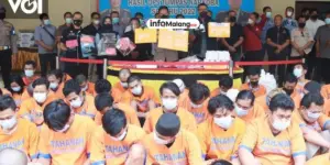 Operasi Tumpas Narkoba Semeru 2024 Ungkap 22 Kasus, 31 Tersangka Ditangkap