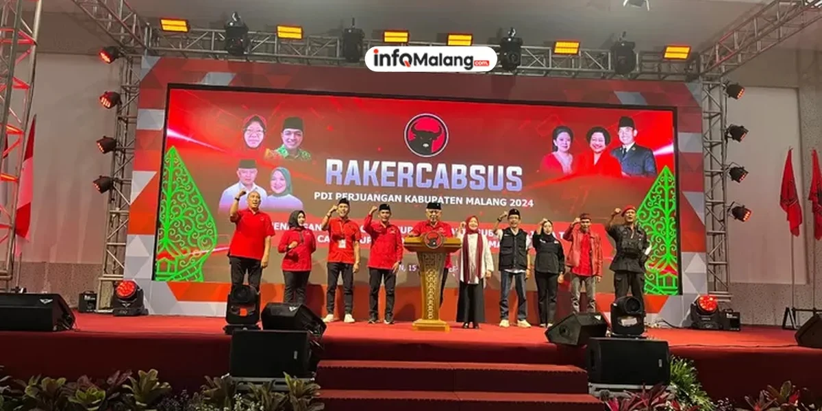 PDI Perjuangan Targetkan Kemenangan 65 Persen di Pilbup Malang 2024