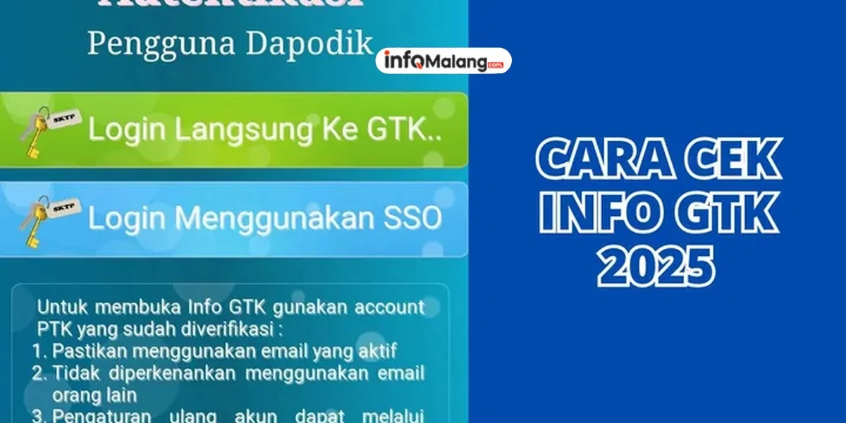 Panduan Lengkap Info GTK 2025 untuk Cek Tunjangan Sertifikasi Guru