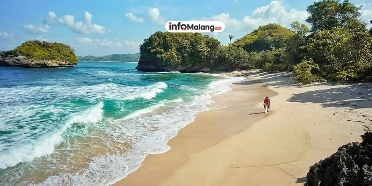 Pantai Watu Leter, Keindahan Tersembunyi di Malang