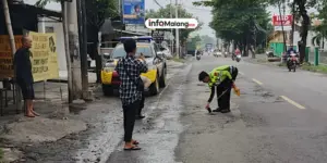 Pejalan Kaki Tewas Tertabrak Motor di Kalipare