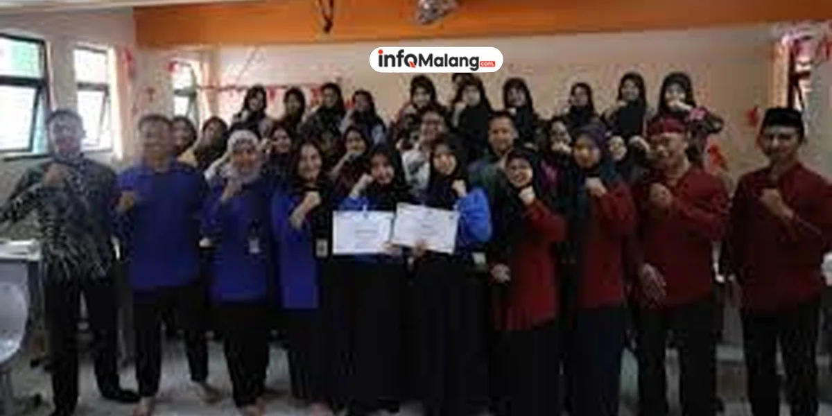 Pelajar MTsN 1 Kota Malang Gerakkan Aksi Remaja Sehat dan Anti Narkoba