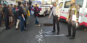 Pelajar Terlibat Kecelakaan Viral di Malang Usai Mendahului Mobil