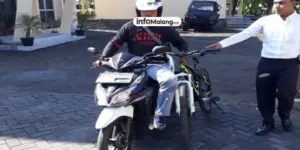 Pelaku Terekam CCTV Mencuri di Praktik Bidan Malang Pelaku Terekam CCTV