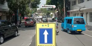 Pelanggaran Rambu Satu Arah di Kota Malang Meningkat, Ratusan Kendaraan Ditilang pada Agustus 2024