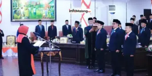 Pelantikan Anggota DPRD Kota Batu Masa Bakti 2024-2029