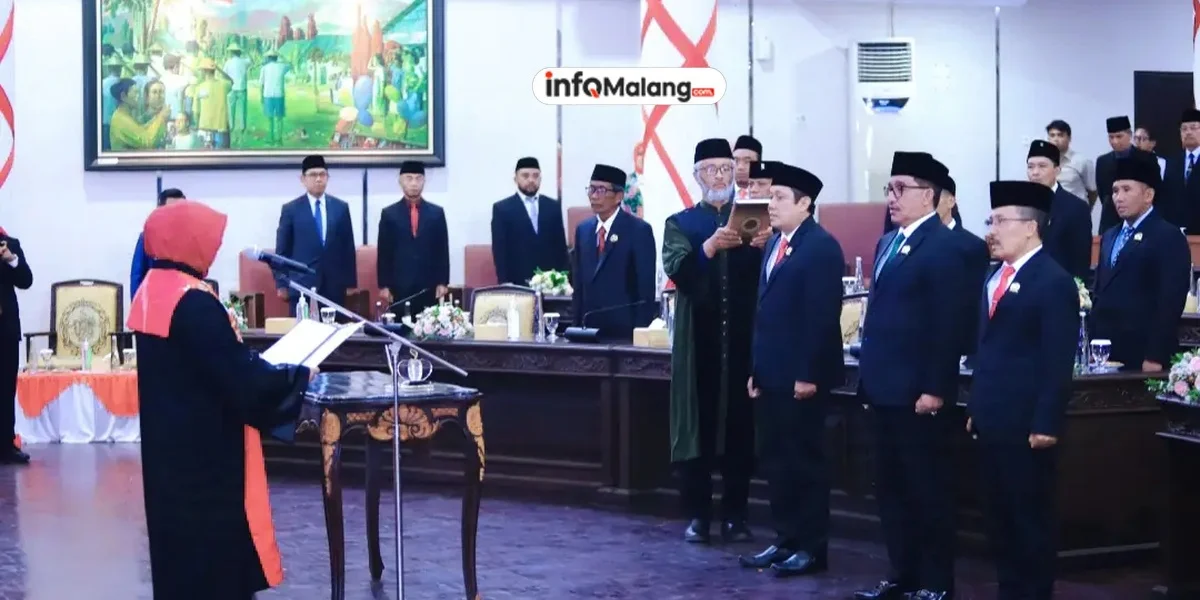 Pelantikan Anggota DPRD Kota Batu Masa Bakti 2024-2029