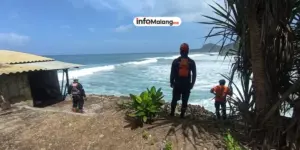 Pemancing Hilang di Pantai Watu Lepek, Tim SAR Lakukan Pencarian