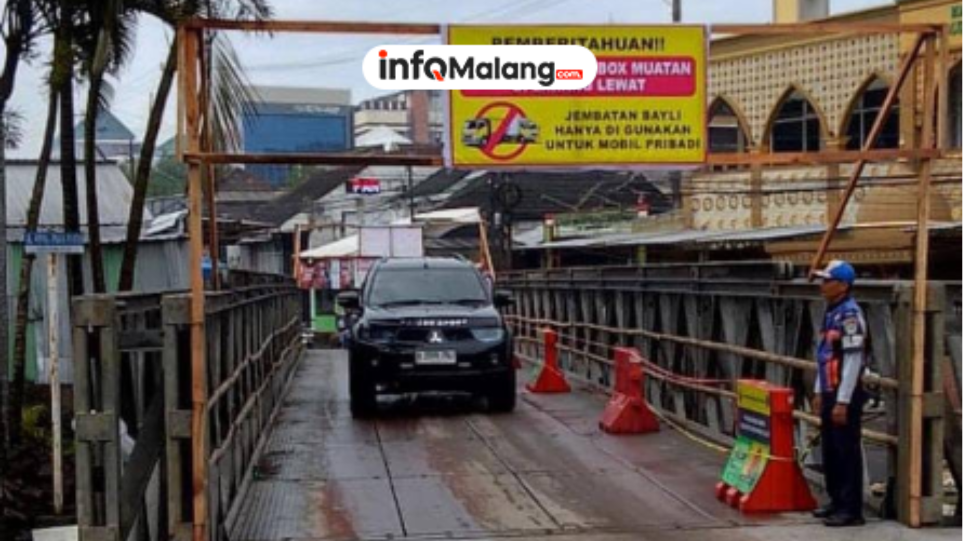 Pembangunan Jembatan Bailey Sonokembang Resmi Dimulai