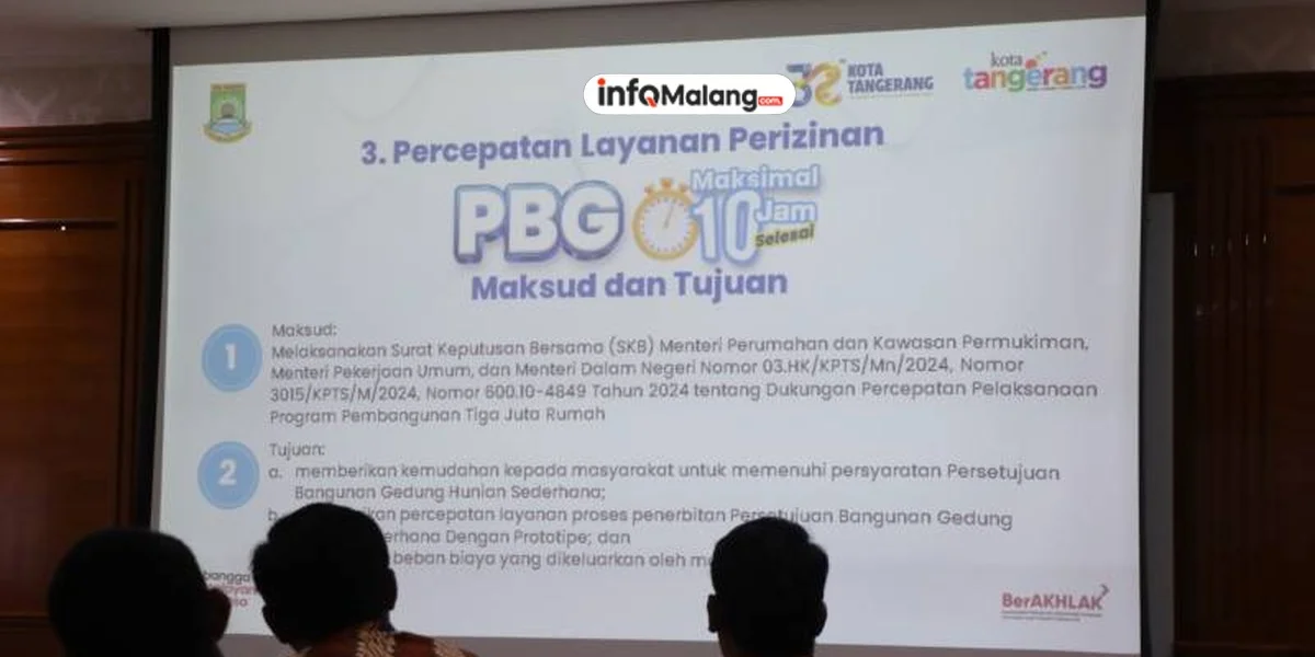 Pemkot Malang Dorong Layanan PBG 10 Jam untuk Kemudahan Masyarakat