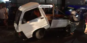 Pemotor Tewas Kecelakaan di Jalan Bandulan Malang