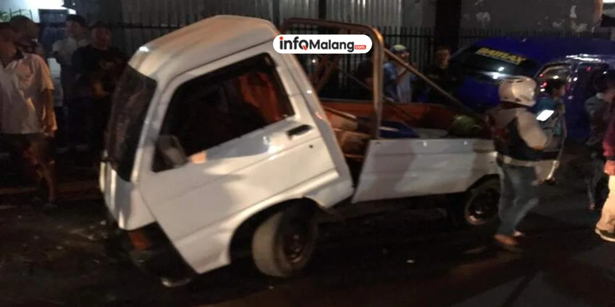 Pemotor Tewas Kecelakaan di Jalan Bandulan Malang