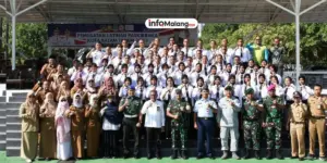 Pemusatan Pelatihan Paskibraka, Arus Lalu Lintas di Jl. Gajah Mada Dialihkan dan Parkir Disterilkan