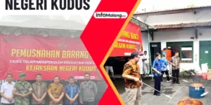 Pemusnahan Barang Bukti di Kejari Cilegon Disalahartikan, Jaksa Pastikan Isu Perusakan HP Siswa Hoaks pada Kamis (31/7/2025).