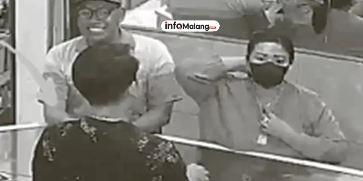 Pencurian Perhiasan di Toko Emas Bululawang Terekam CCTV