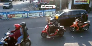 Penerapan Lalu Lintas Dua Arah di Jalan Buring Kota Malang Dimulai