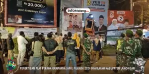 Penertiban APK Pilkada di Kabupaten Malang Ditarget Rampung dalam Dua Hari
