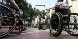 Penyandang Disabilitas di Kabupaten Malang semarakkan Lomba Agustusan