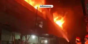 Penyebab Kebakaran Pasar Baru Comboran Malang Masih Dalam Penyelidikan
