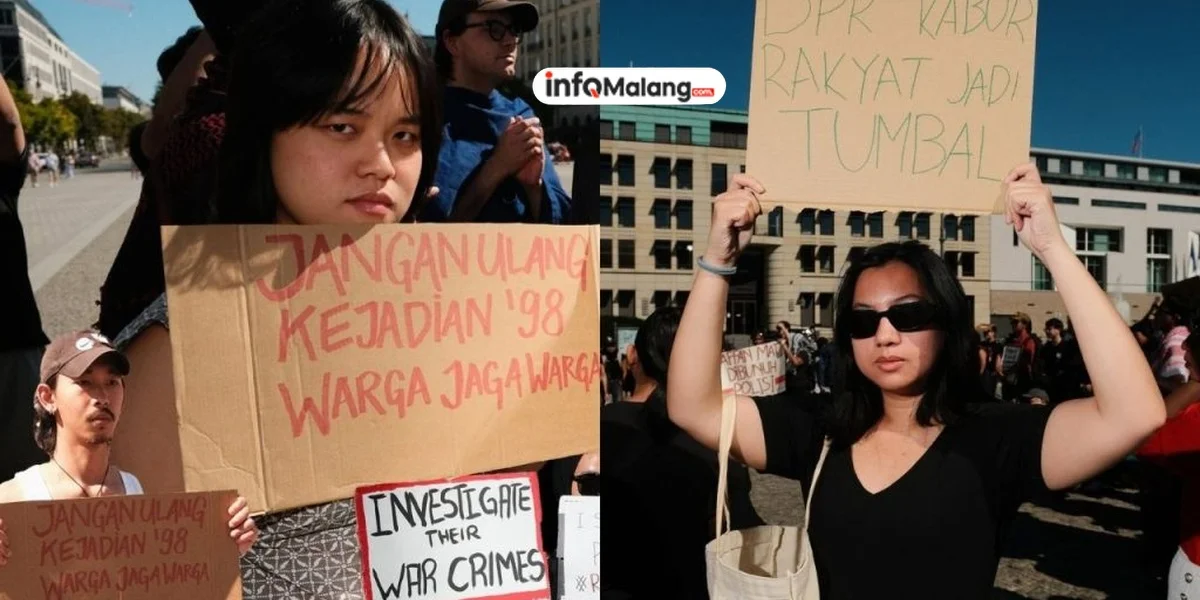 Perhimpunan Masyarakat Indonesia di Jerman Gelar Aksi Solidaritas, Kritik Brutalitas Aparat di Tanah Air