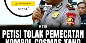 Petisi Tolak Pemecatan Kompol Cosmas Sudah Dapat 168 Ribu Suara