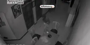 Polisi Buru Pelaku Pencurian di Kecamatan Tumpang, Aksi Terekam CCTV