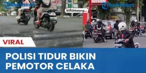 Polisi Tidur di Jalan Terusan Dieng Kota Malang Jadi Sorotan Netizen