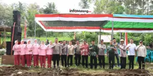 Polres Malang Dukung Program Gizi Anak, Bangun Tiga Gedung SPPG Baru