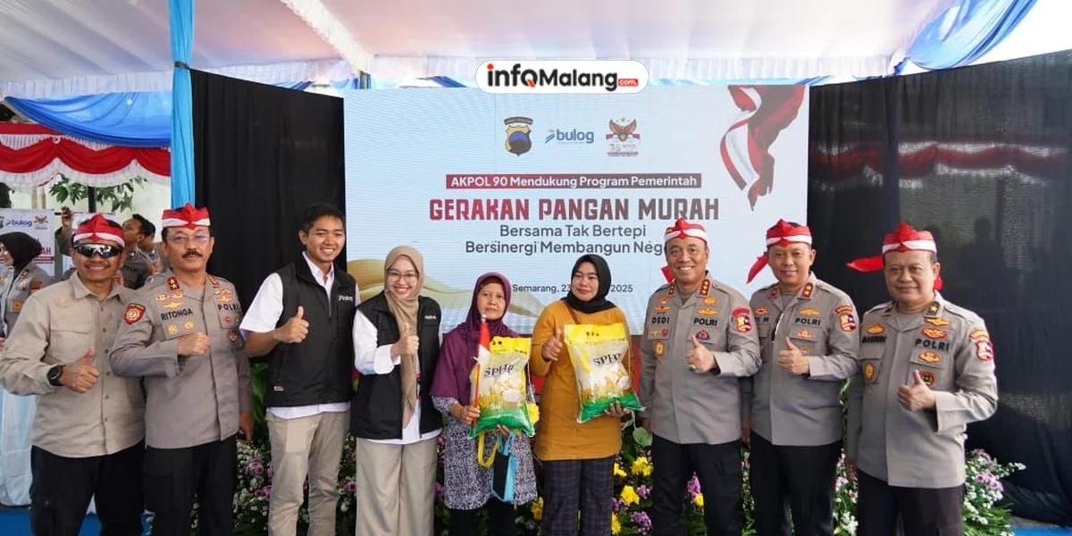 Polri Hadirkan Pasar Murah di Malang: Strategi Konkret Lawan Inflasi dan Bantu Daya Beli Masyarakat