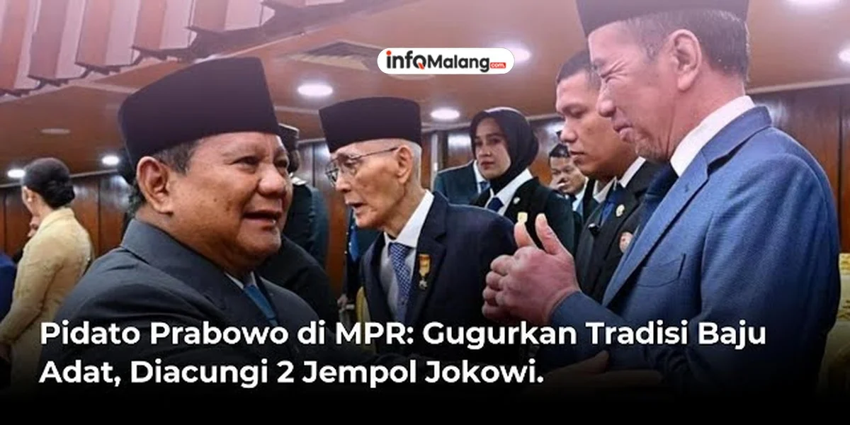 Prabowo Gugurkan Tradisi Baju Adat di MPR, Jokowi Kasih 2 Jempol