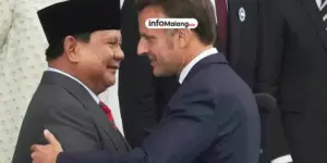 Presiden Macron Ucapkan Terima Kasih Kepada Presiden Prabowo Atas Kehadirannya di Bastille Day Paris