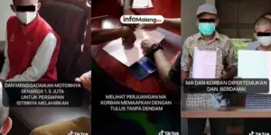 Pria di Malang Nekat Curi Motor untuk Biaya Pengobatan Kekasih