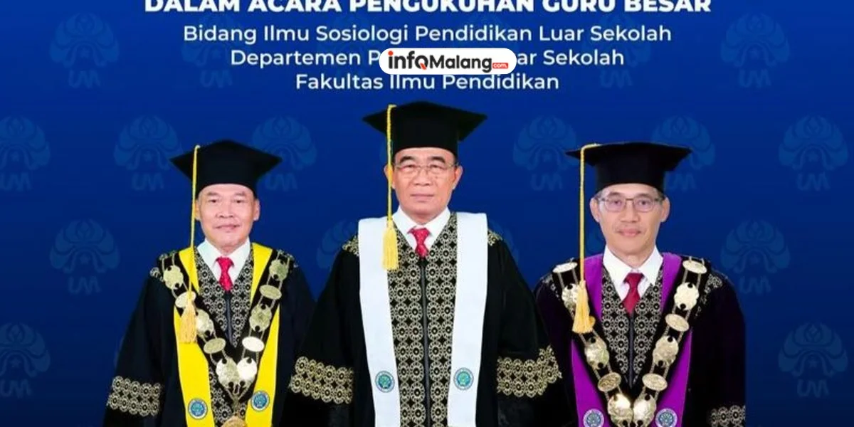 Prof. Muhadjir Effendy Resmi Dikukuhkan Sebagai Guru Besar UM Setelah Tertunda 11 Tahun