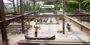 Progres Pembangunan Parkir Vertikal di Majapahit Capai 50 Persen