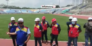 Progres Renovasi Stadion Kanjuruhan Capai 85 Persen