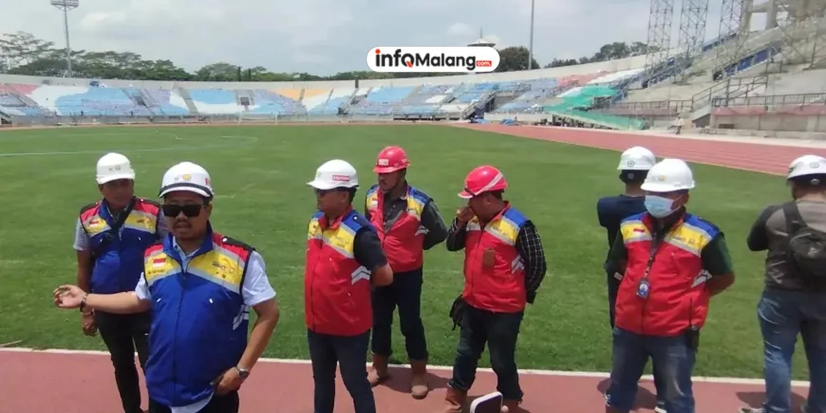 Progres Renovasi Stadion Kanjuruhan Capai 85 Persen