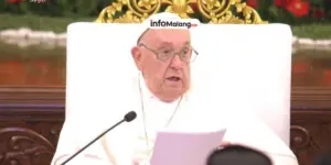 Puluhan umat Katolik Katedral Ijen Malang ke GBK ikuti misa akbar Paus