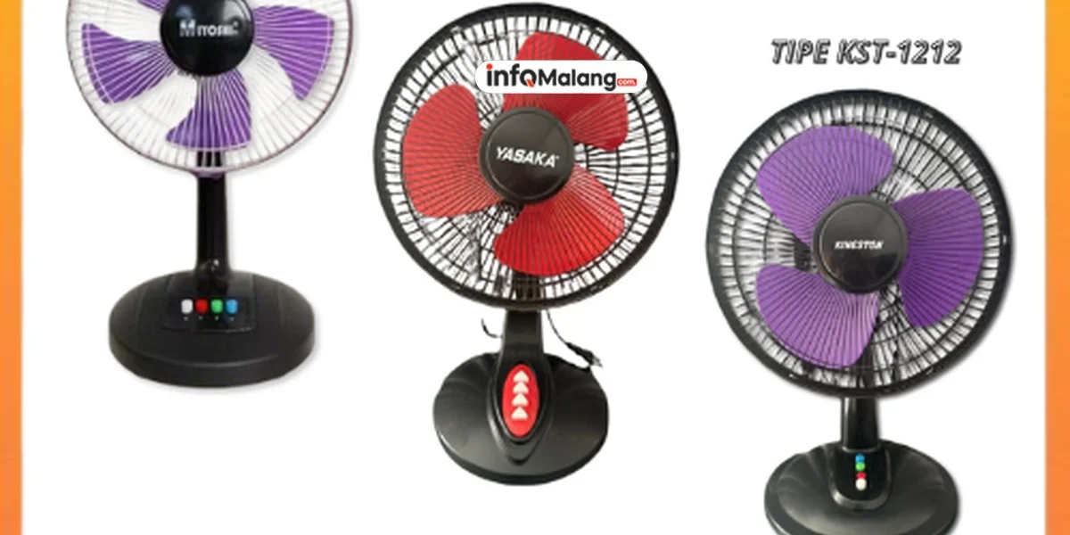 Rekomendasi Merek Kipas Angin Terjangkau Mulai dari 50 Ribu